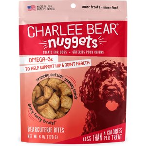 Charlee Bear Hip & Joint Bearcutrie Dog Treats 8oz Bag