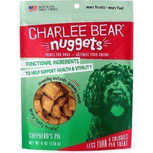 Charlee Bear Nuggets Health & Vitality Sheperds Pie Dog Treats (8oz) - dog treats - The Family Pet