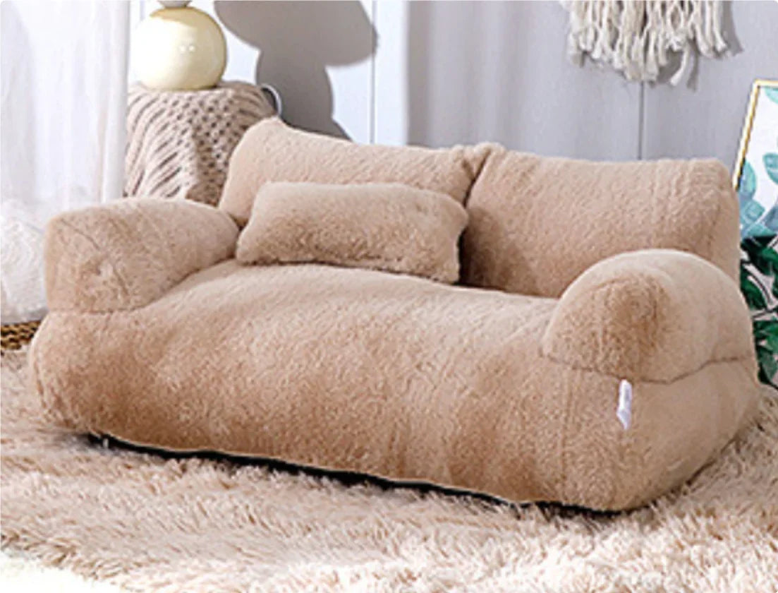 Luxury Plush Cat Bed - Pet Bed / House - Ameraeon