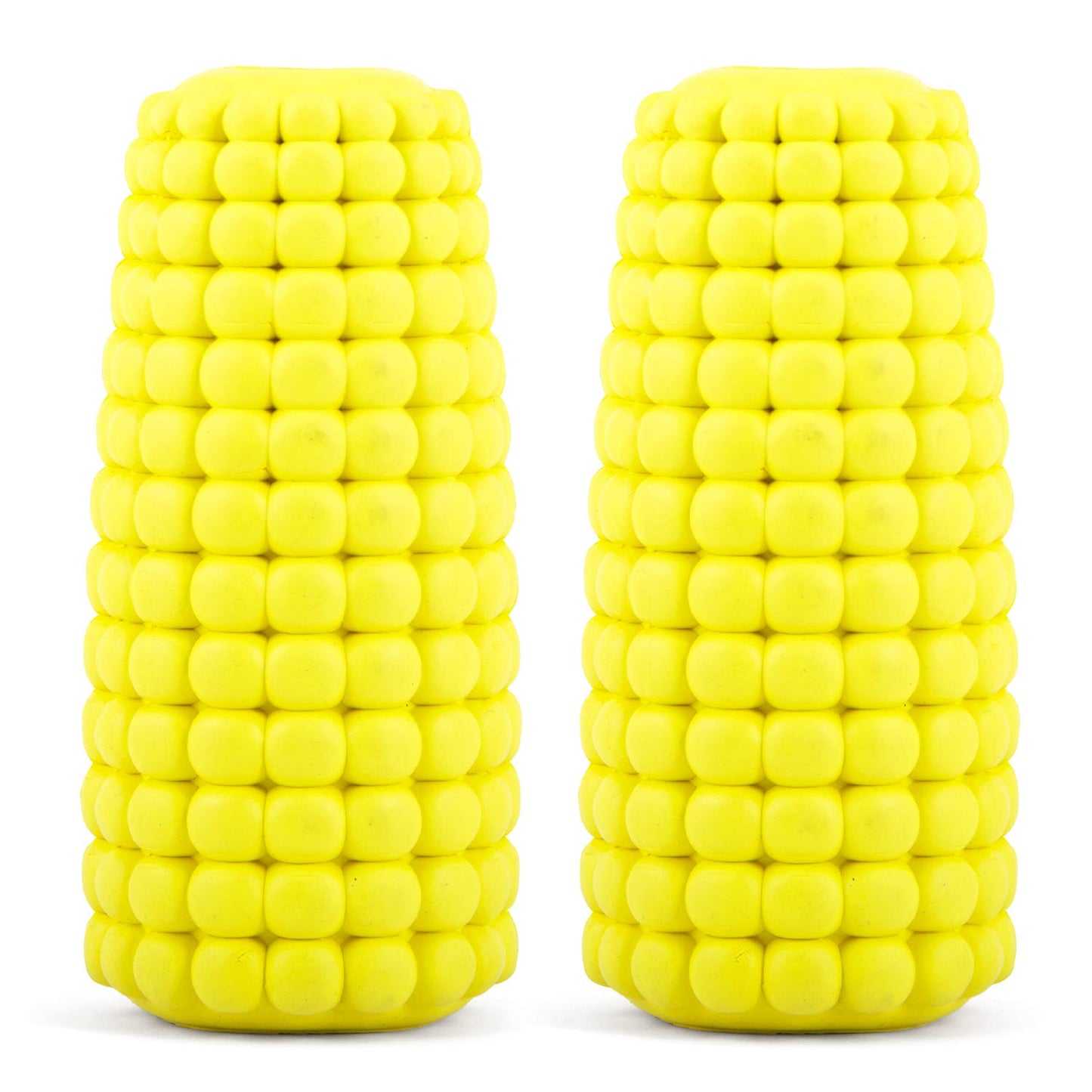 Jeffers Corn Cob Natural Rubber Stuffable Treat Dispenser Dog