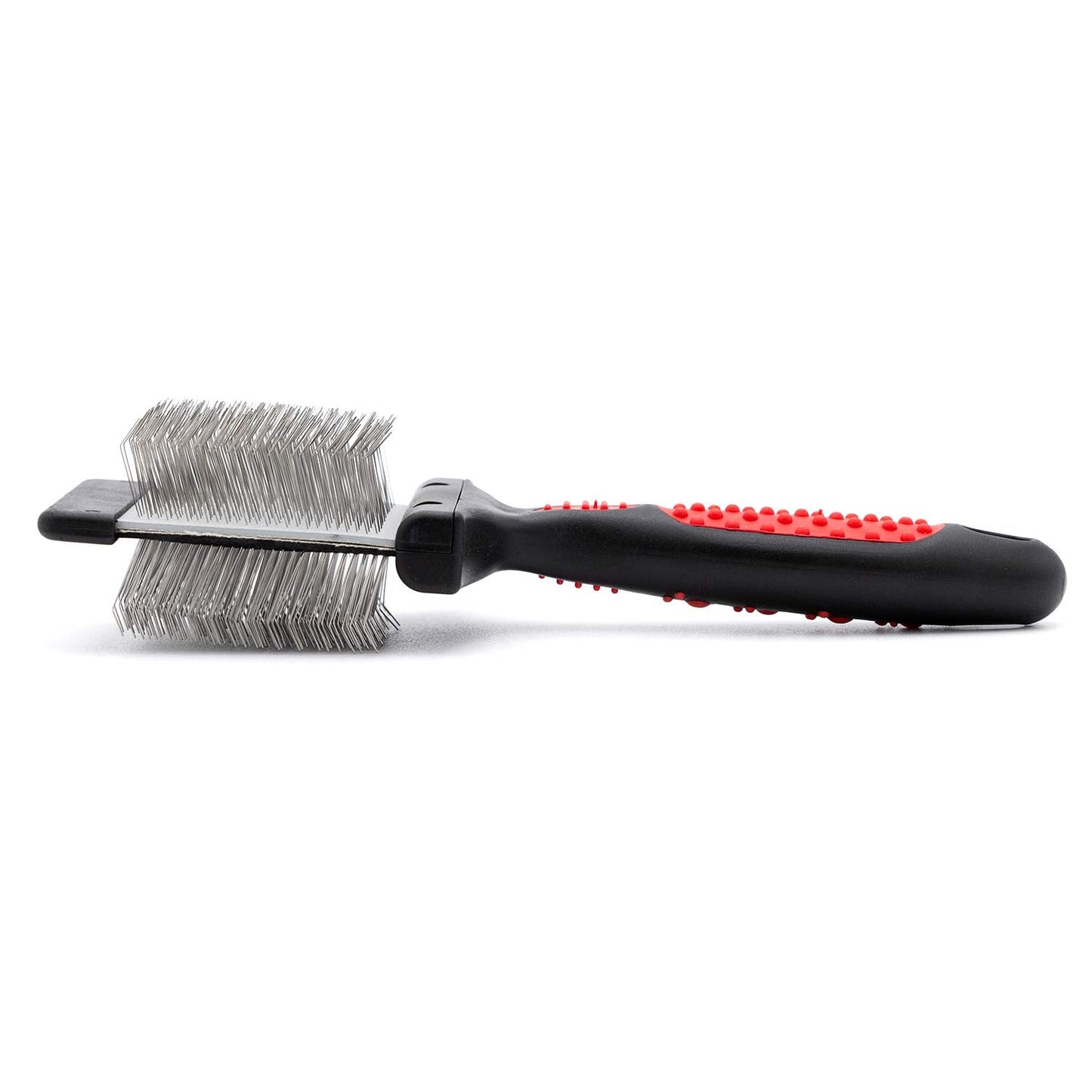 Professional Double-Sided Flex Slicker Brush for Pet Coats