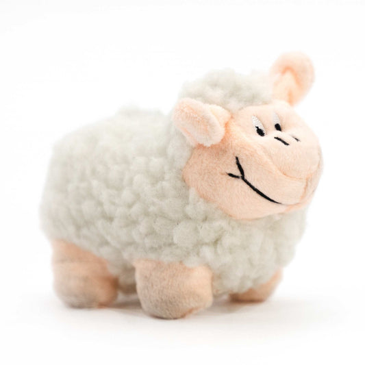 Fleecy Lamb Squeaker Dog Toy Each Interactive Dog - detail view