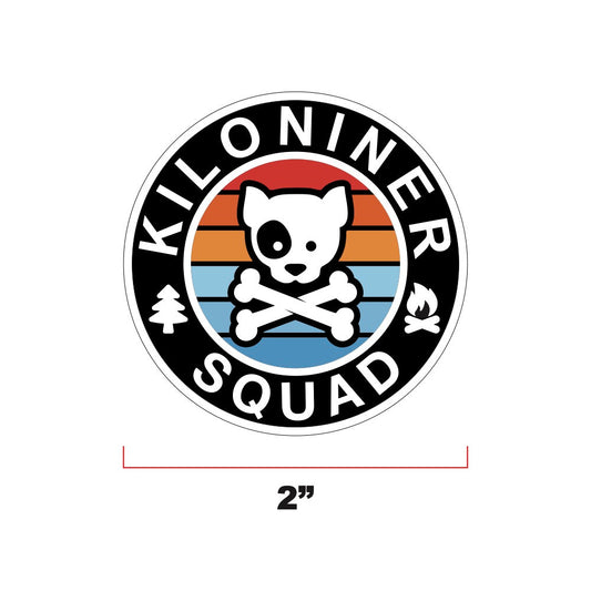 Mini ADVENTURE DOG & CROSSBONES Morale Patch