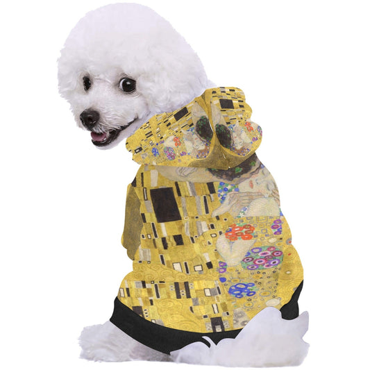Klimt The Kiss Button Hoodie