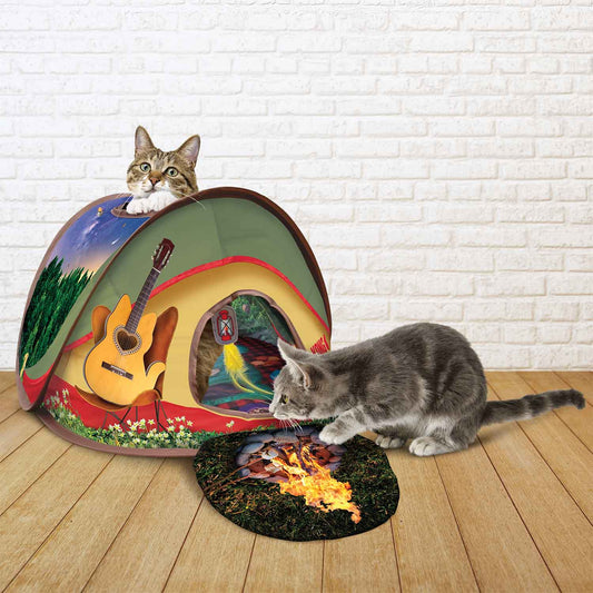 KONG Play Spaces Glamping Tent toy | Purrfect Pet Kingdom
