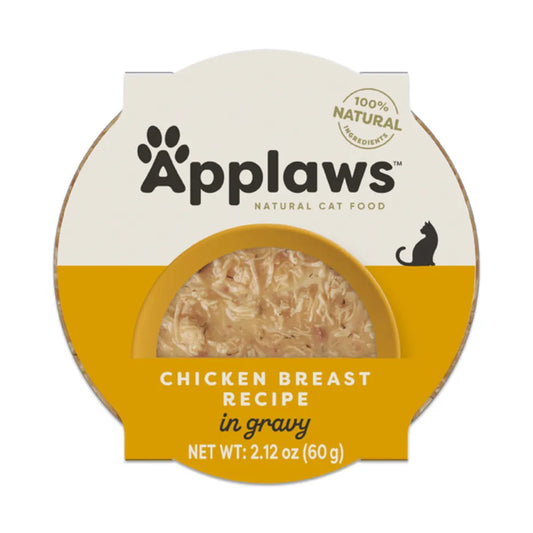 Applaws Natural Cat Food Chicken Flakes in Gravy (2.12oz) - Wet Cat Food - The Family Pet