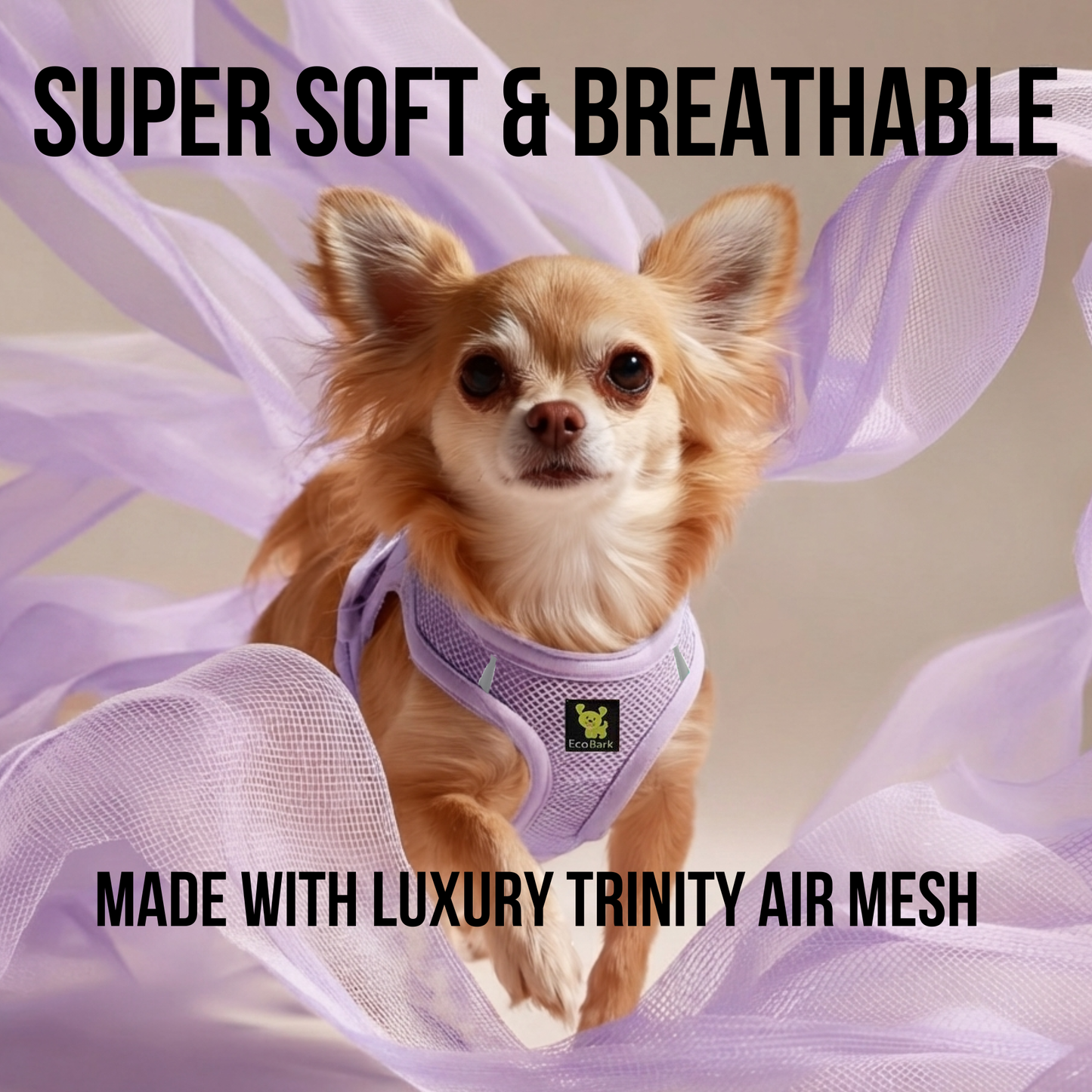 Dog Harness EcoBark Step In Harness XXXS to Small Breeds- - gallery product image for dog harness