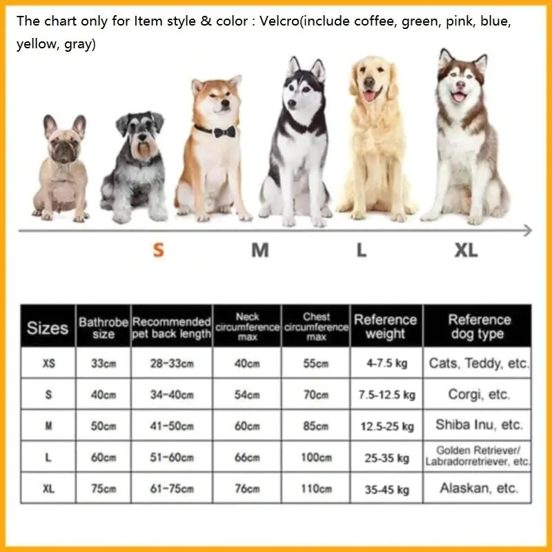 Super Absorbent Pet Bathrobe - Ameraeon