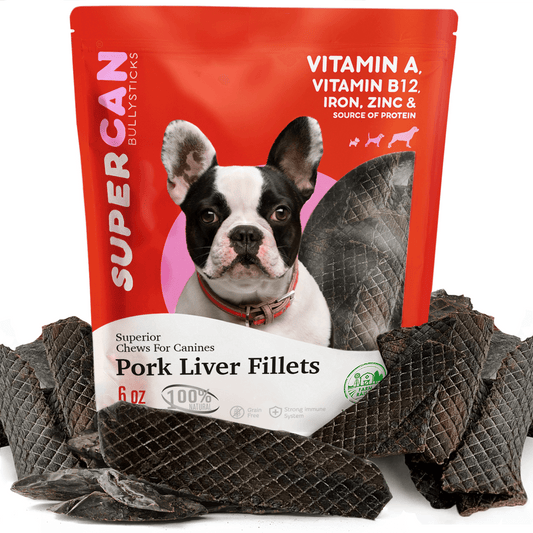 Super Foods Porky Liver Fillets 6oz - Purrfect Pet Kingdom