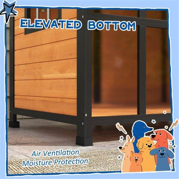 Purrfect Pet Kingdom Breathable Dog House for Healthy Living Purrfect Pet Kingdom
