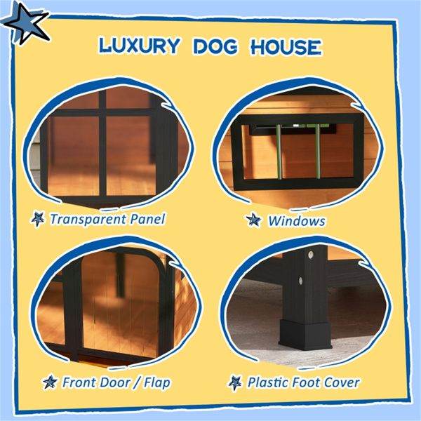 Purrfect Pet Kingdom Breathable Dog House for Healthy Living Purrfect Pet Kingdom