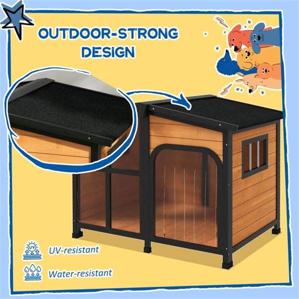 Purrfect Pet Kingdom Breathable Dog House for Healthy Living Purrfect Pet Kingdom