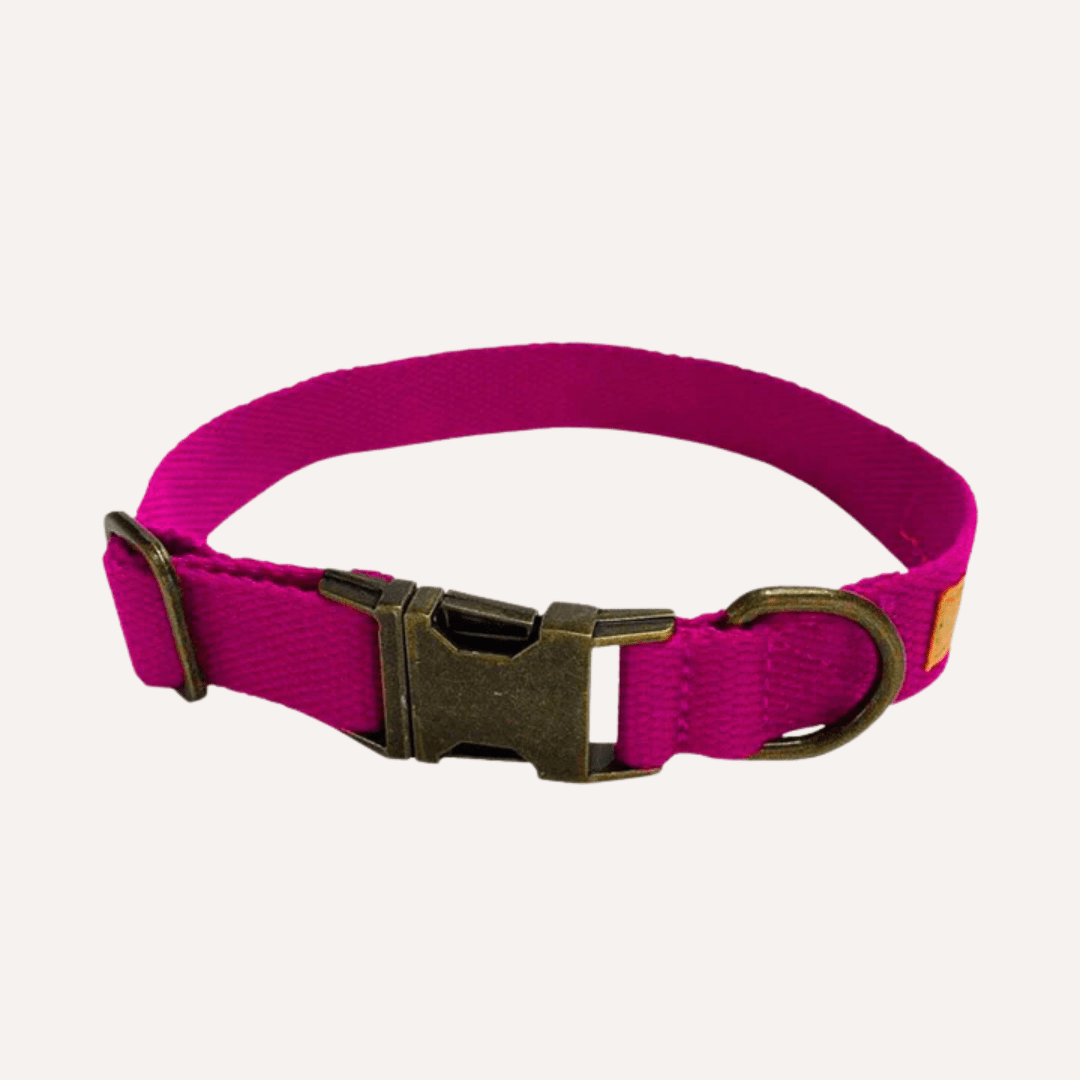 Malibu Sunset Sustainable Hemp Cotton Adjustable Dog Collar– Durable & Soft - Collars + Leashes - Tilley + Me