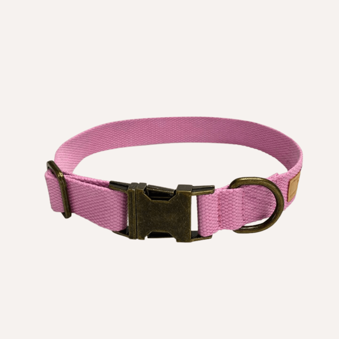 Malibu Sunset Sustainable Hemp Cotton Adjustable Dog Collar– Durable & Soft - Collars + Leashes - Tilley + Me
