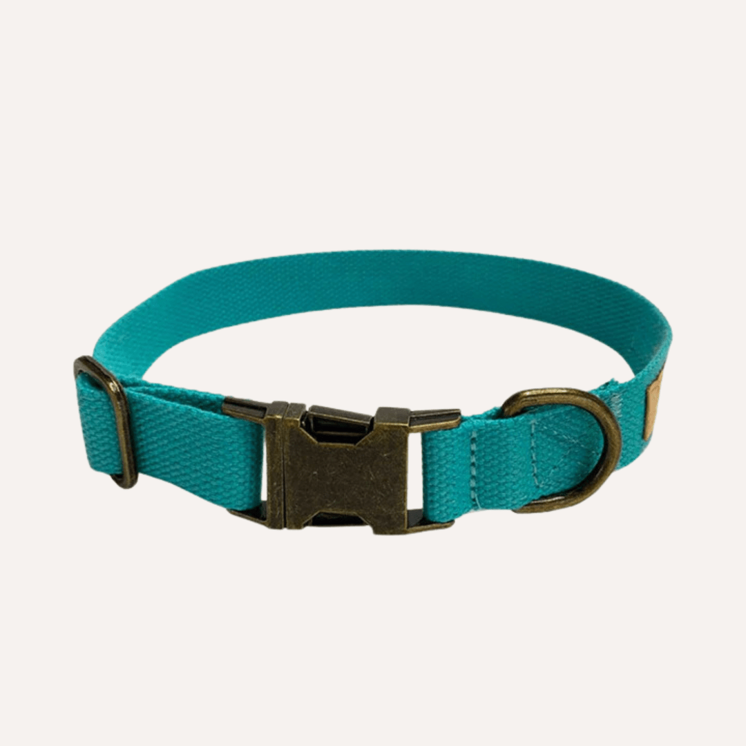 Malibu Sunset Sustainable Hemp Cotton Adjustable Dog Collar– Durable & Soft - Collars + Leashes - Tilley + Me