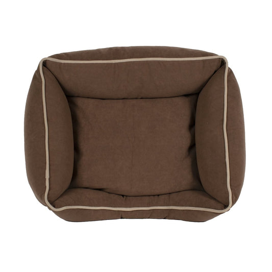 Microfiber Kuddle Lounge Comfort Dog Bed