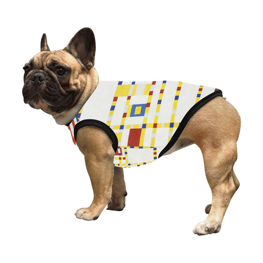 Pet Supply Mondrian Broadway Boogie Woogie Tank Top main product image for dogs and cats