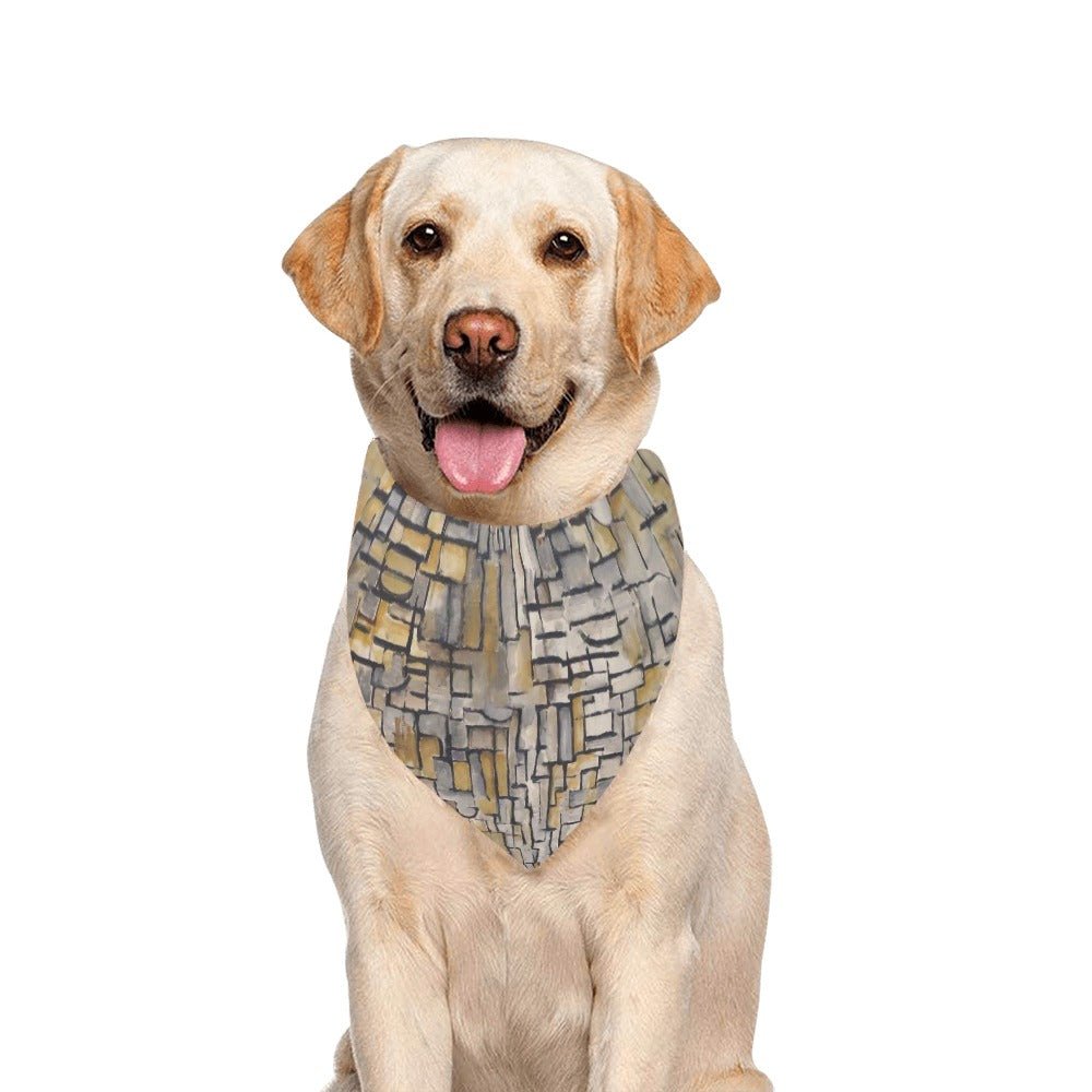Pet Apparel Mondrian Tableau No Composition No VII Essential - close up product image for pet apparel