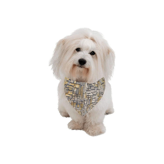 Pet Apparel Mondrian Tableau No Composition No VII Essential - detail product image for pet apparel