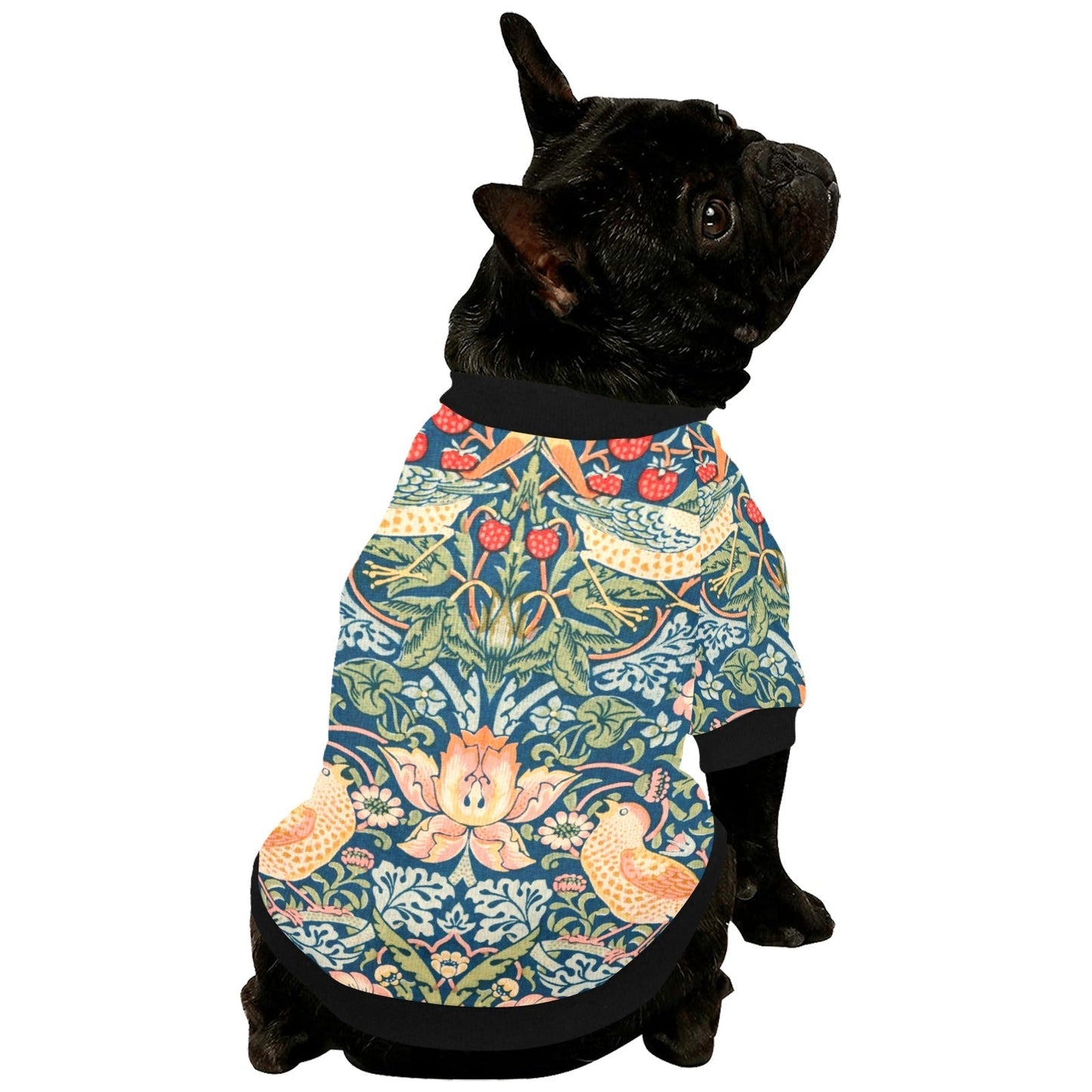 Morris Strawberry Thief Round Neck Shirt