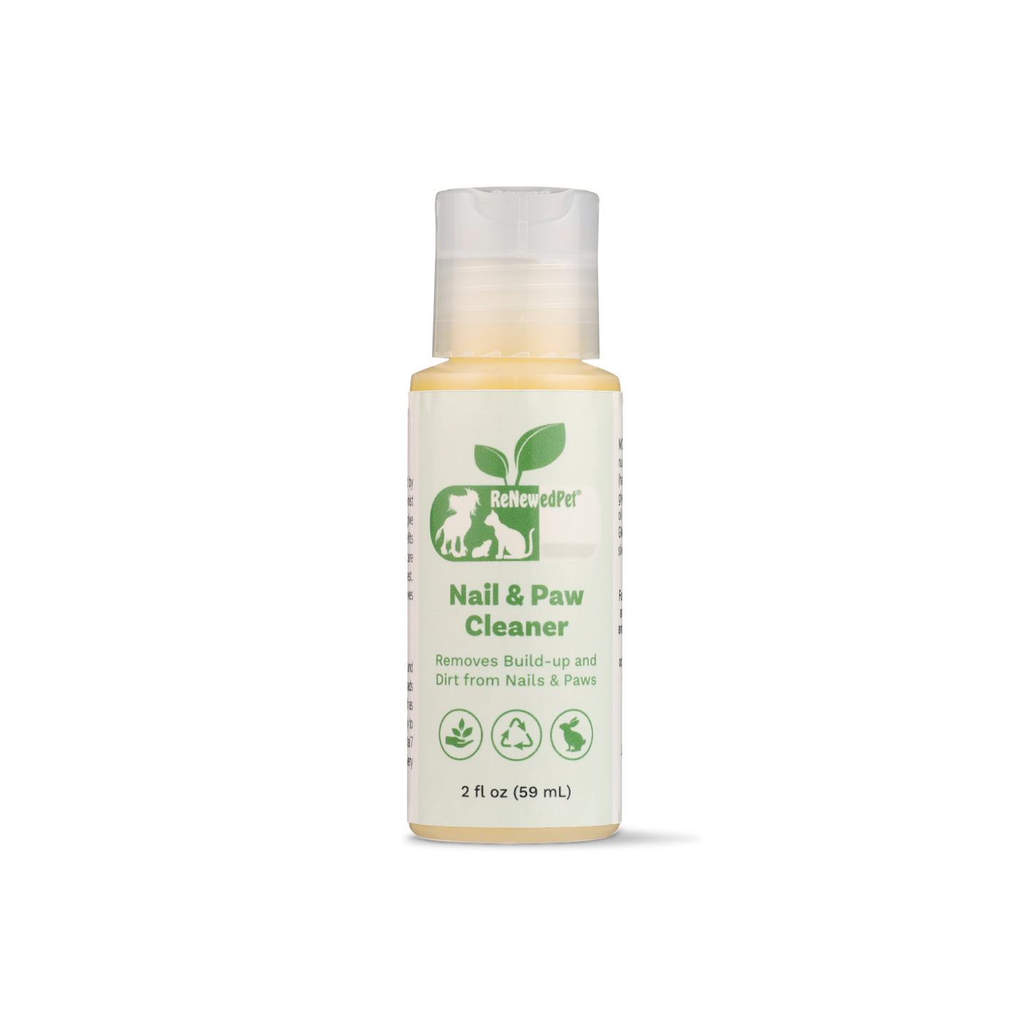 4 - ALL PETS NAIL/PAW CLEANER - Pet Grooming - ReNewedPet - 2 OZ. ($8.97/oz.) - WIthout Pads - sku - 42614563831844