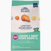 Natural Balance Limited Ingredient Small Breed Chicken & Sweet Potato Dry Dog Food - Natural Balance Dry Dog Food - The Family Pet