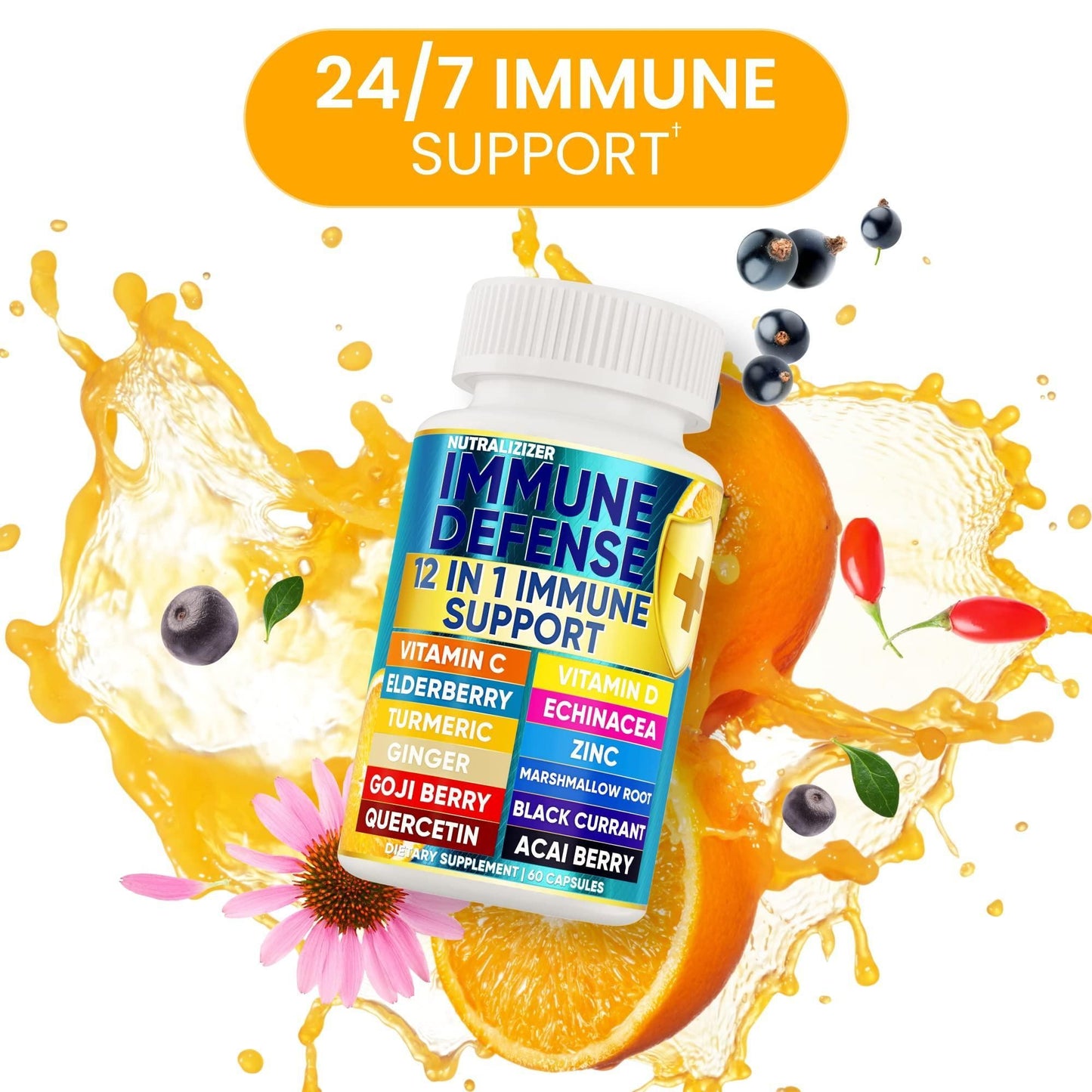 Purrfect Pet Kingdom Premium Pet Immune Defense Capsules Purrfect Pet Kingdom