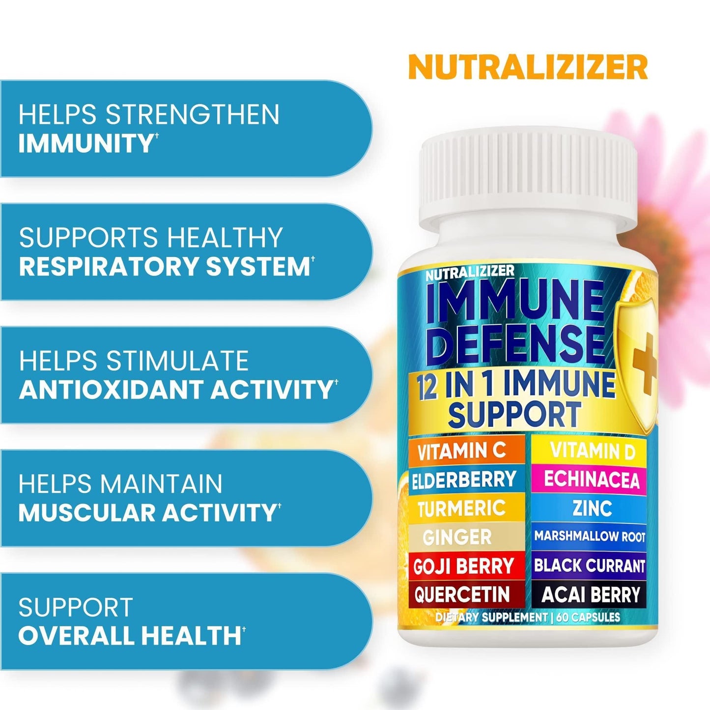 Purrfect Pet Kingdom Premium Pet Immune Defense Capsules Purrfect Pet Kingdom