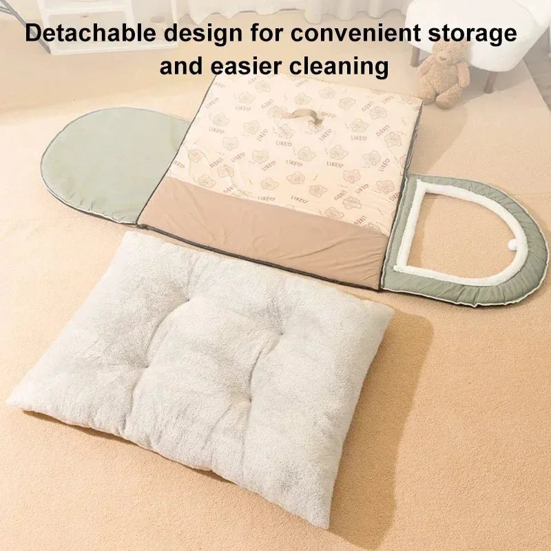 Winter Nest Pet Haven Cozy Warm Bed ๐๏ธ