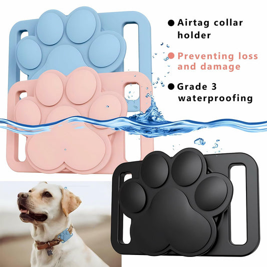 Airtag Dog Collar Holder Waterproof Case for Apple AirTag