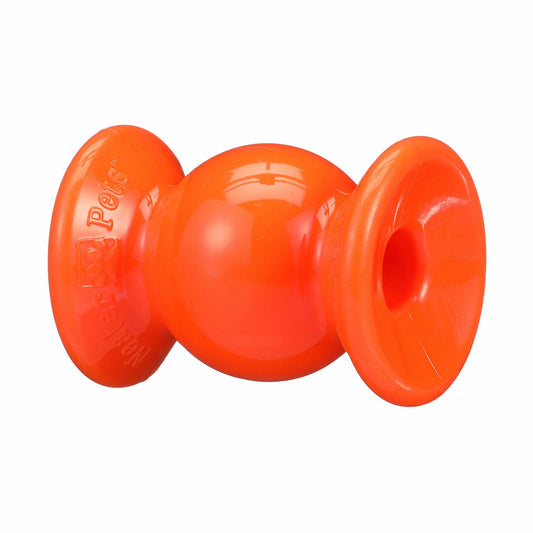 NEATER PET BRANDS Rolly Cannoli Large Classic Orange Mess Proof Treat Toy - Toys - Deal US