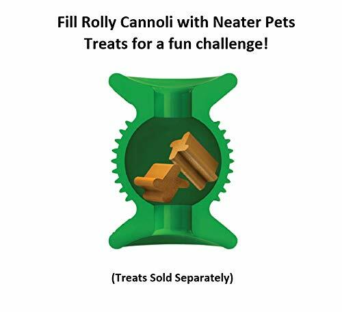 NEATER PET BRANDS Rolly Cannoli Large Classic Orange Mess Proof Treat Toy - Toys - Deal US