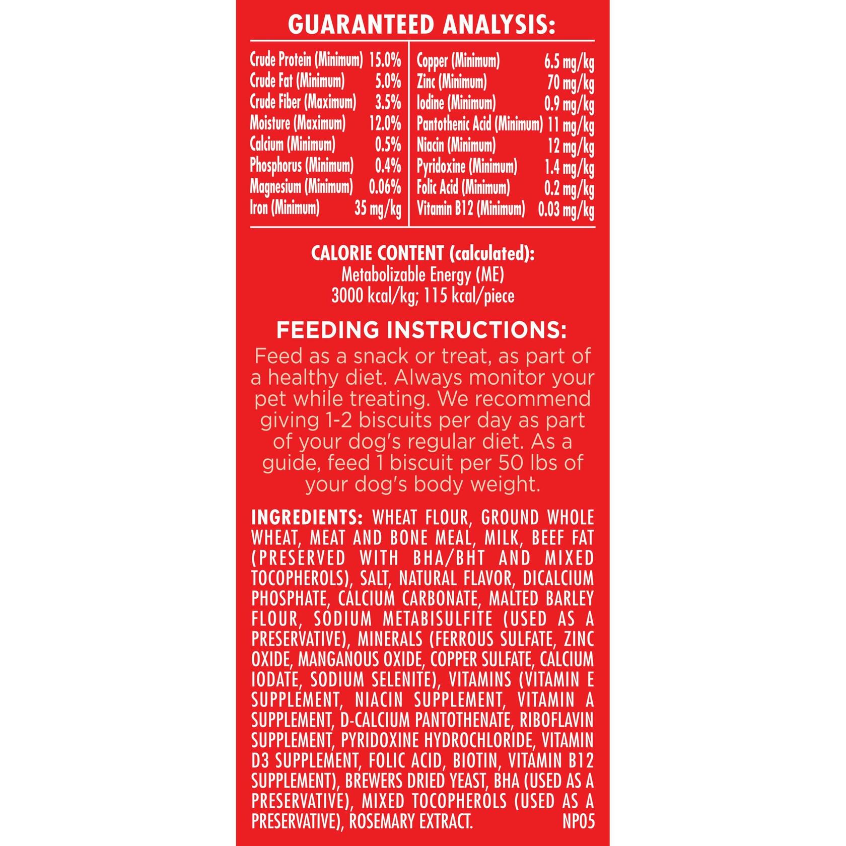 Milk - Bone Original Dog Treats 24oz Large Dogs Crunchy Biscuits - Milk Bone Dog Biscuits - Deal US