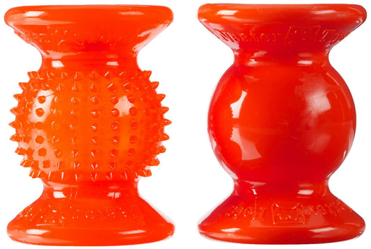 Neater Pets Rolly Cannoli 2 Pack Orange & Clear - 1 Bumpy & 1 Solid - Dollhouse Dรฉcor & Accessories - Deal US