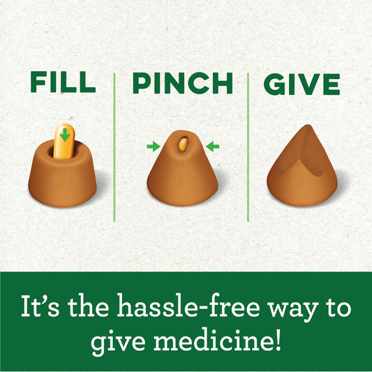 BestBy07/25 Greenies Feline Pill Pockets Cat Treats Chicken Flavor 1.6oz 45ct