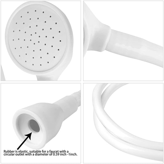 Lamoutor Pet Faucet Sprayer Portable Handheld Shower Bath