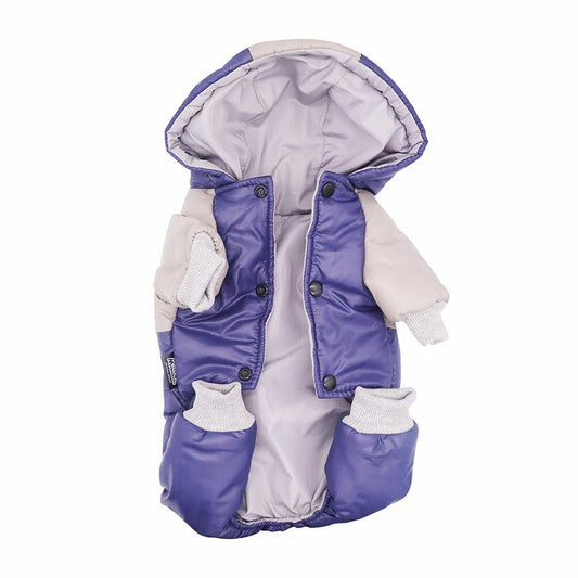 Miaododo Winter Dog Coat Windproof Cotton-Padded High Collar