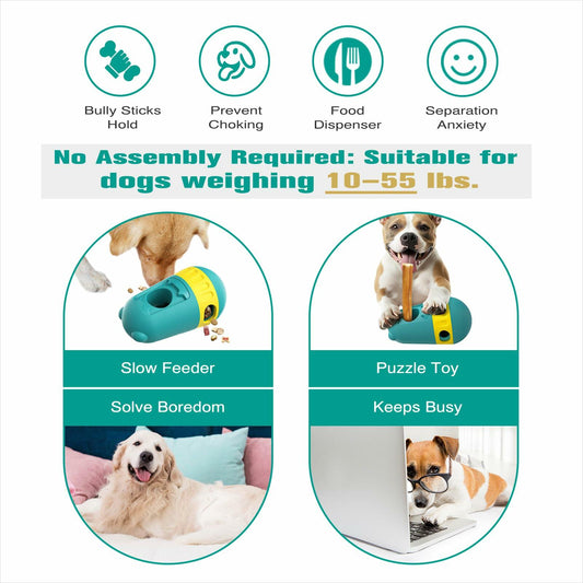 Dog Puzzles Feeder Interactive Toy Adjustable Treat