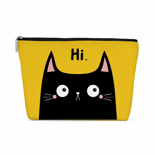 Cat Mom Makeup Bag Cosmetic Pouch Travel Toiletry Bag Gift for Women