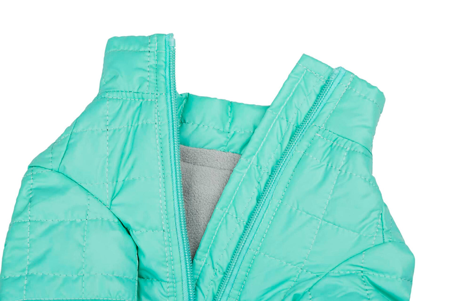 Miaododo Winter Dog Coat Windproof Cotton-Padded High Collar Size L- Black