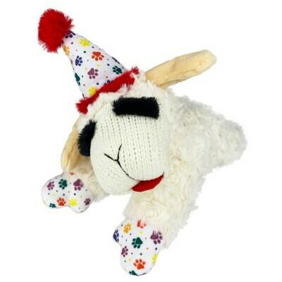 Multipet Birthday Lamb Chop Dog Toy Medium Size - Dog Toys Fetch - Deal US