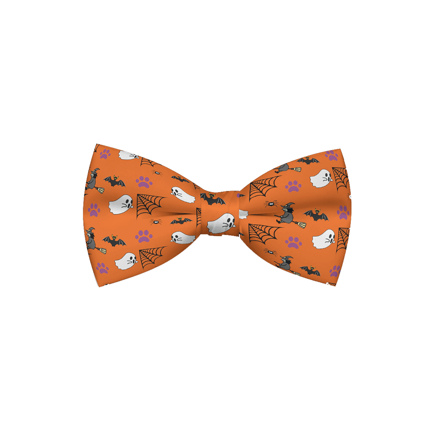Purrfect Pet Kingdom Orange Halloween Dog Collar Bow Default Title Purrfect Pet Kingdom