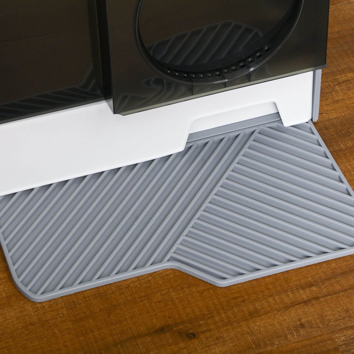 Purrfect Pet Kingdom Hidden Cat Litter Box with Particle Catching Mat Purrfect Pet Kingdom