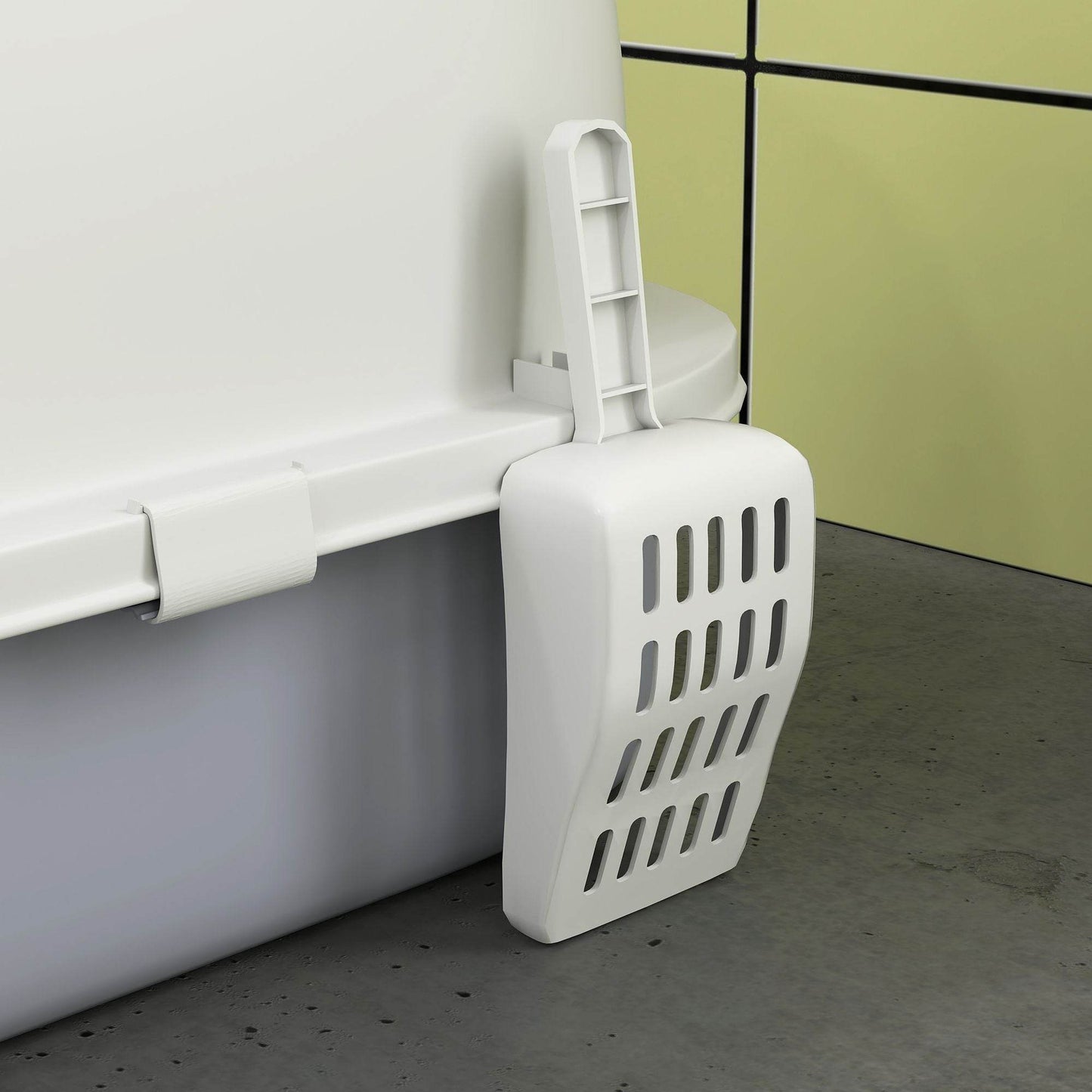 Purrfect Pet Kingdom Cat Litter Box with Scoop Included Purrfect Pet Kingdom