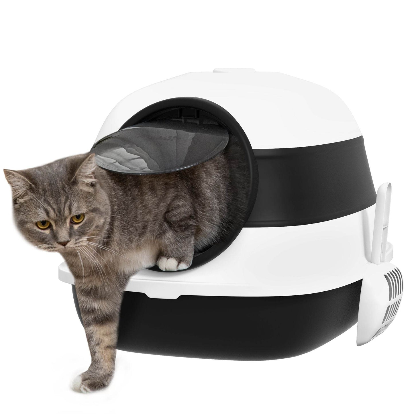 Purrfect Pet Kingdom High Sided Cat Litter Box for Odor Control Purrfect Pet Kingdom