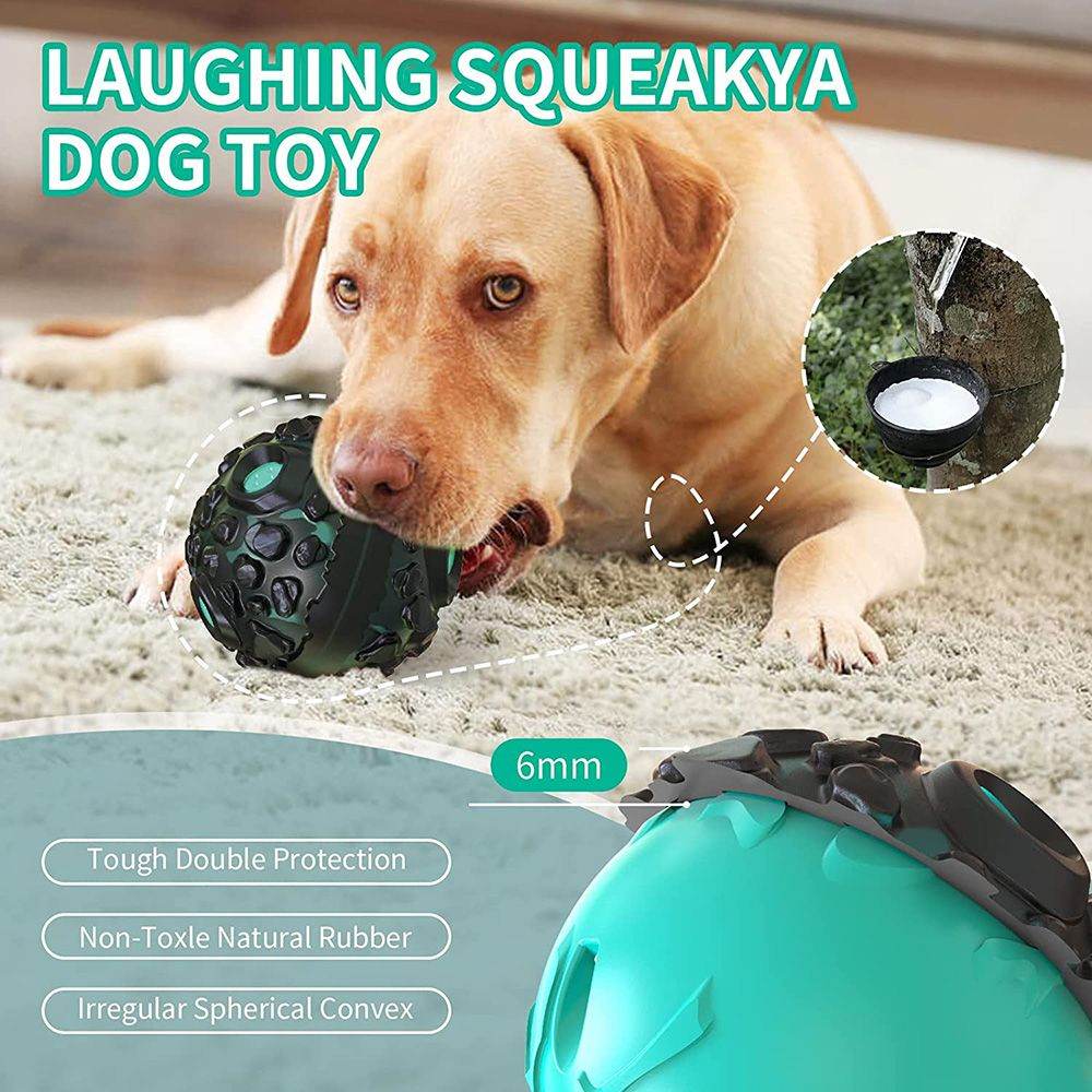 Purrfect Pet Kingdom Long-Lasting Dog Play Ball Toy Purrfect Pet Kingdom