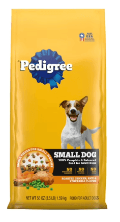 Purrfect Pet Kingdom Pedigree Best Kibble for Small Adult Dogs Pedigree Complete Nutrition Roasted Chicken Purrfect Pet Kingdom