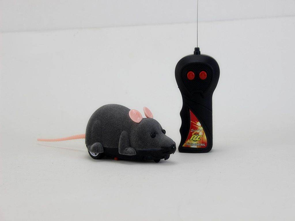 Purrfect Pet Kingdom Interactive Catnip Mouse Toy - Pet Enrichment Toys for Cats Purrfect Pet Kingdom