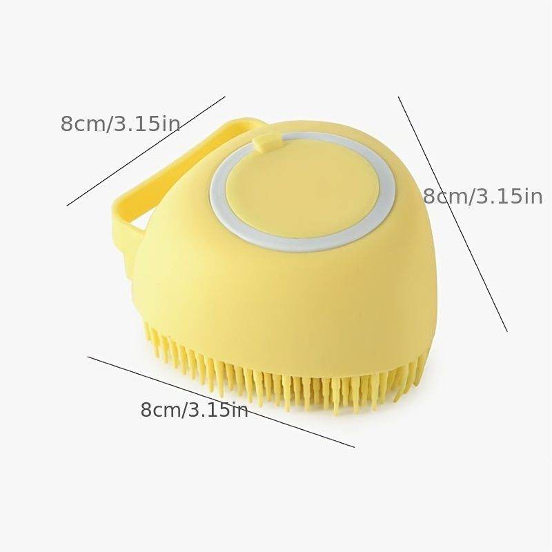 Purrfect Pet Kingdom Pet Hair Comb for Dogs with Shampoo Dispenser Purrfect Pet Kingdom