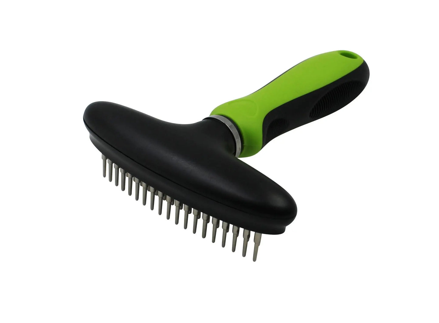 Purrfect Pet Kingdom Pet Hair Removal Comb with Ergonomic Handle Purrfect Pet Kingdom